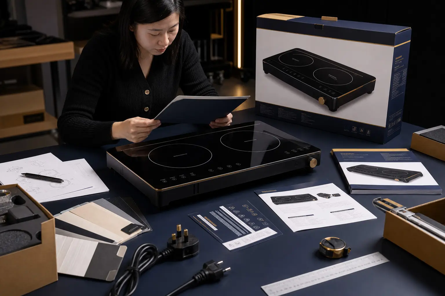 Portable induction cooktop undergoing UK and European localisation review