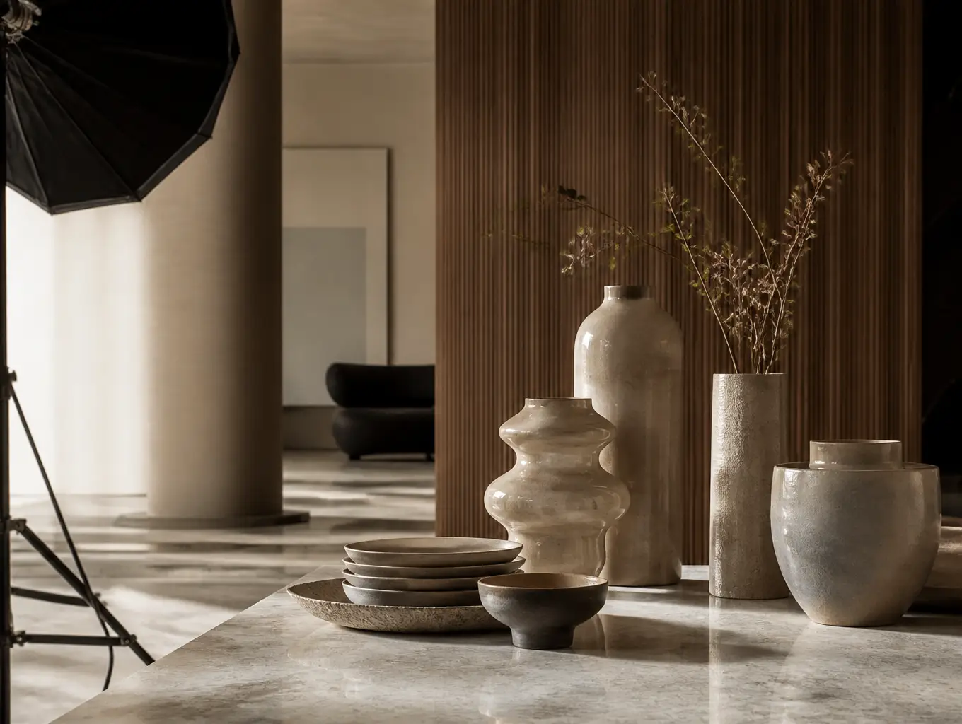Premium ceramics branding project