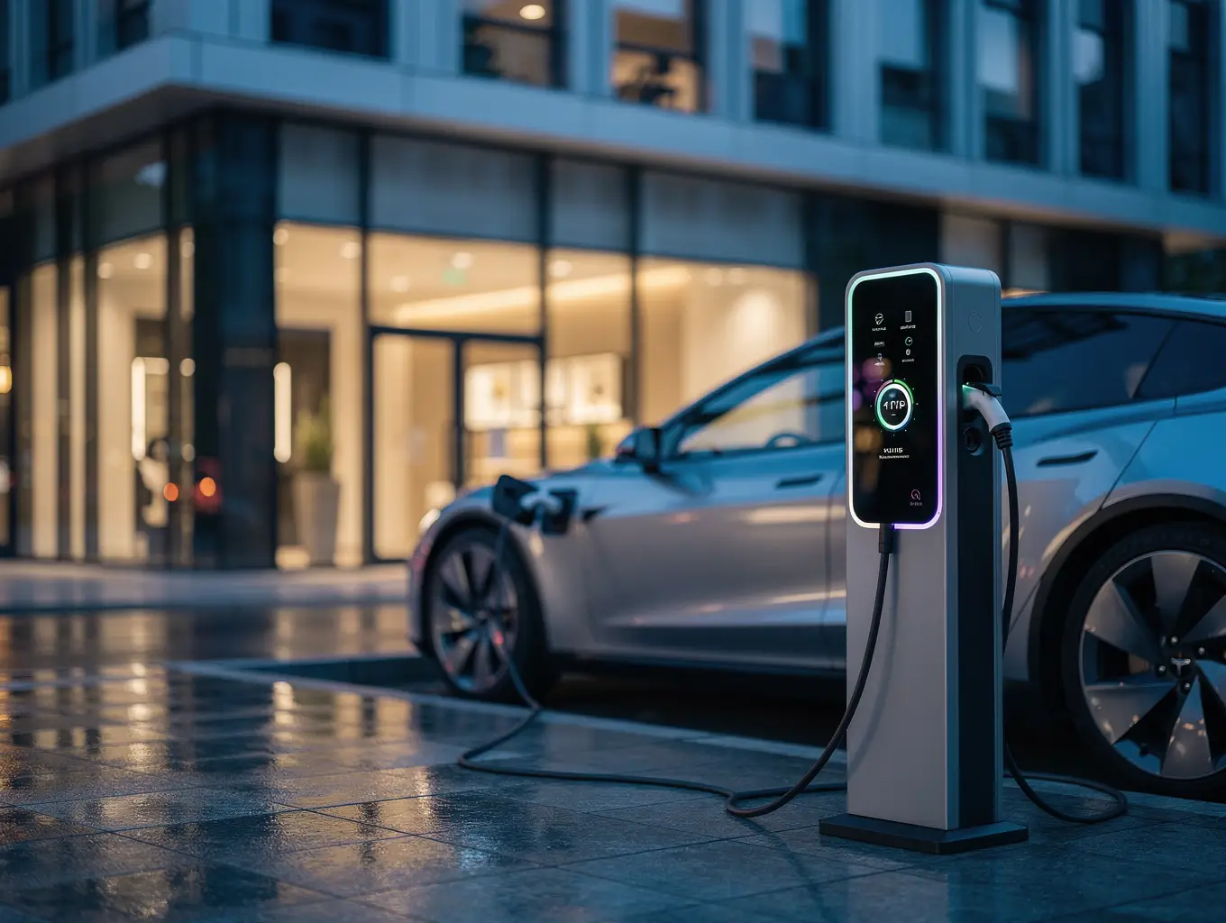 Electric vehicle charging project