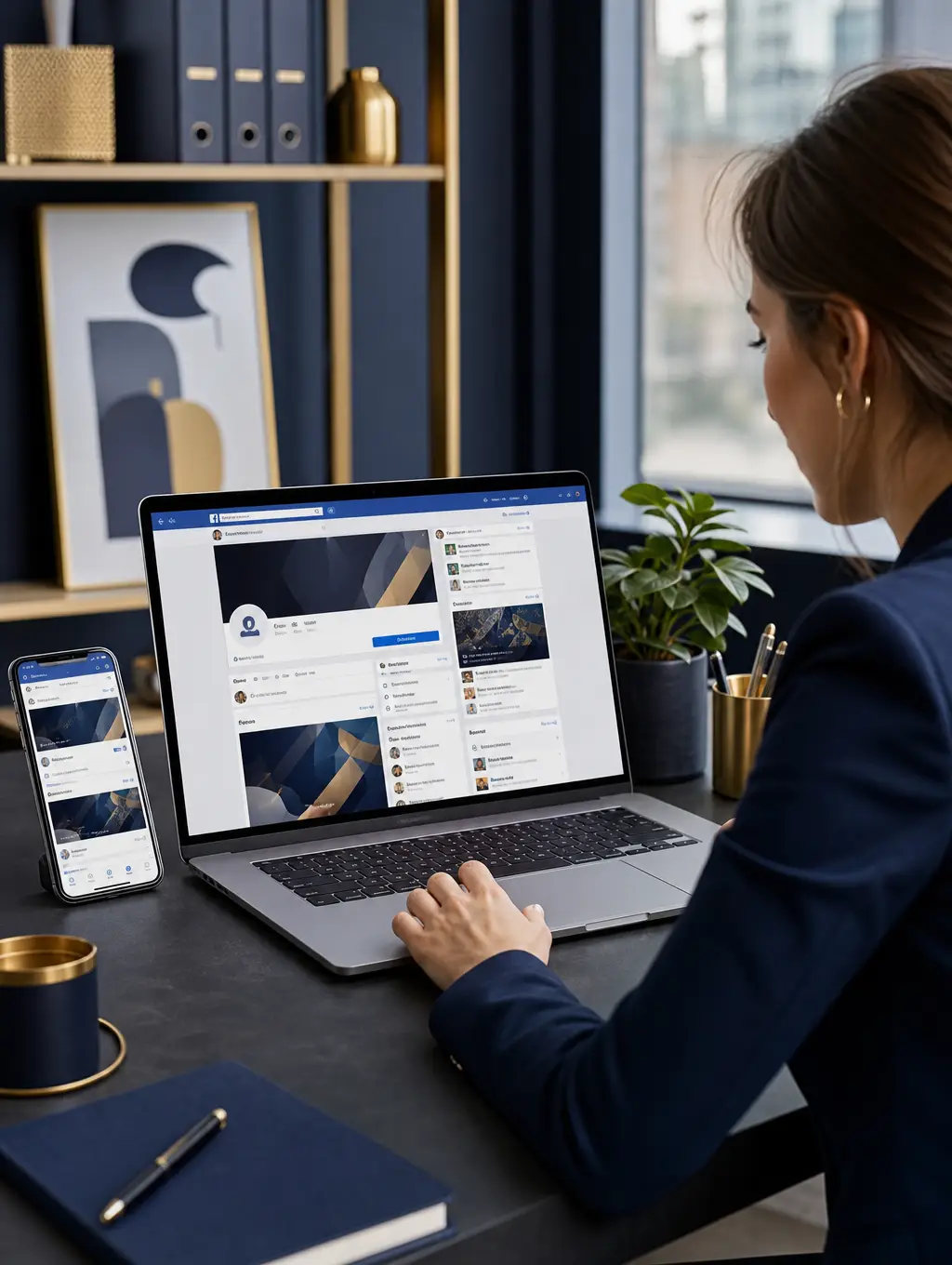 Lifestyle creator producing visual social media content for Instagram and Facebook